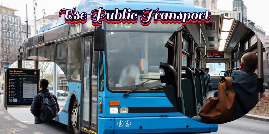 Use public transport-save money