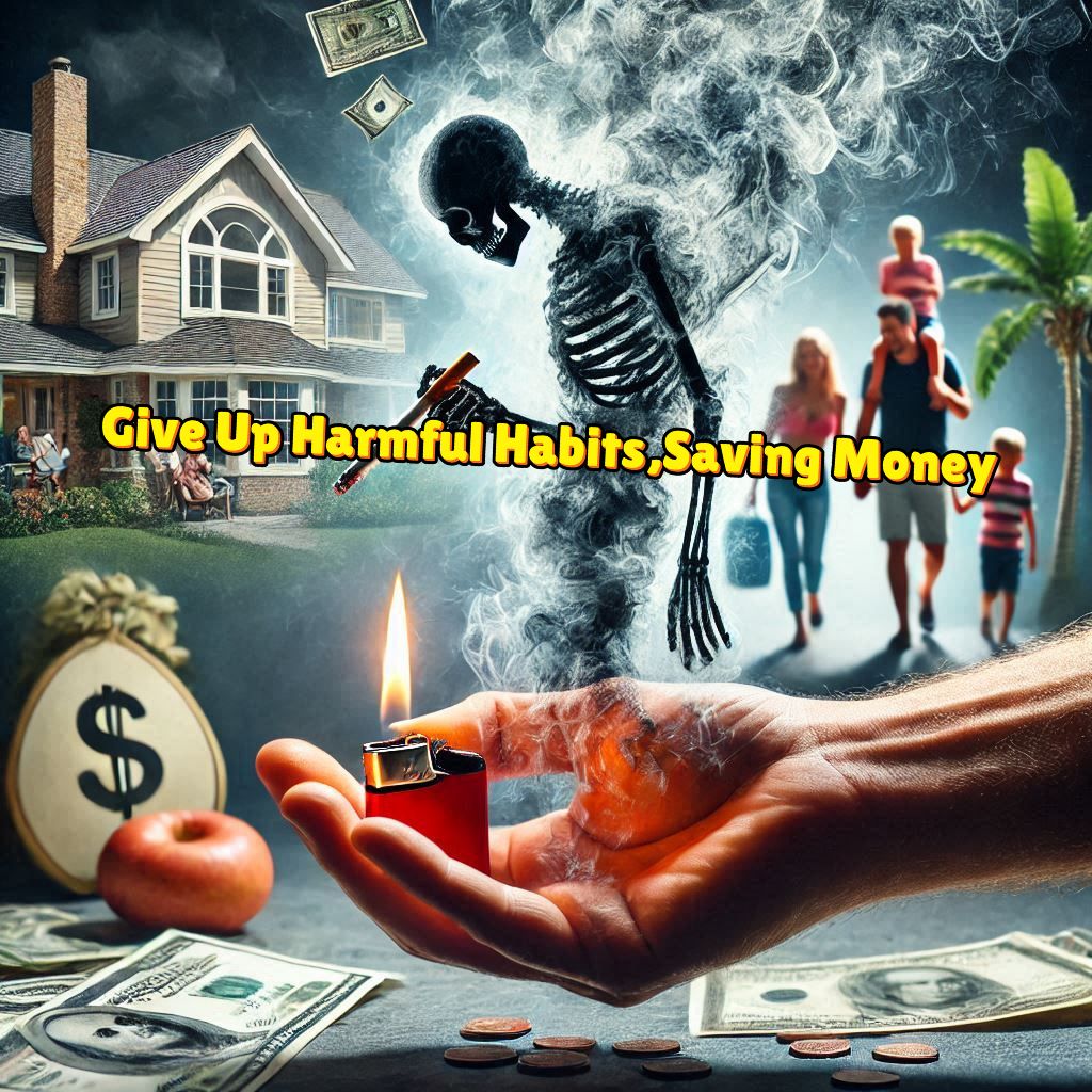 Give Up Harmful Habits,Saving Money